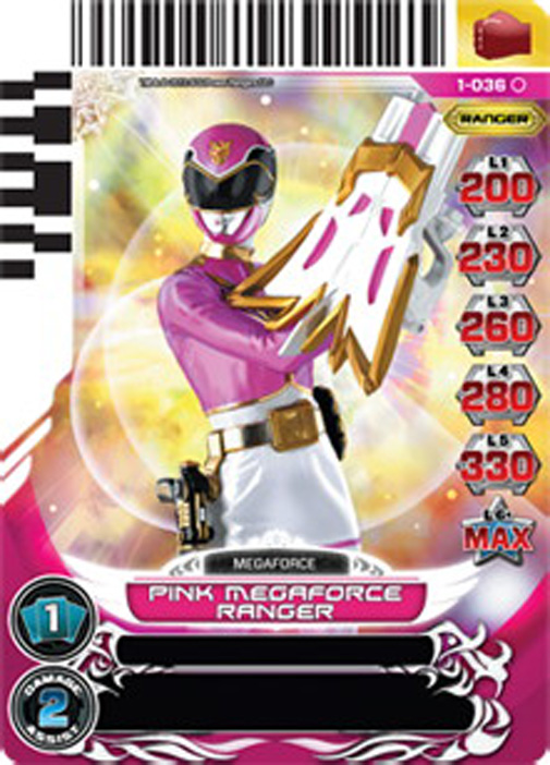 Pink Megaforce Ranger 036